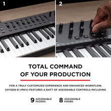 M-Audio Oxygen 61 MKV 61 Key USB Midi Keyboard Controller - Black