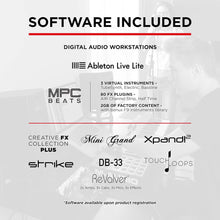 M-Audio AIR 192x8 USB C MIDI Audio Interface for Recording Music, Vocal, Guitar with Studio Quality, 2 XLR in, RCA outs and Music Production Software