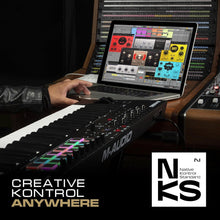 M-Audio Oxygen Pro 61 – 61 Key USB MIDI Keyboard Controller With Beat Pads, MIDI assignable Knobs, Buttons & Faders and Software Suite Included