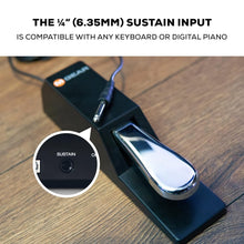 M-Audio SP-2 |Universal Sustain Pedal with Piano Style Action, The Ideal Accessory for MIDI Keyboards, Digital Pianos, Electronic Keyboards & More