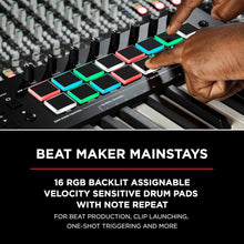 M-Audio Oxygen Pro 49 – 49 Key USB MIDI Keyboard Controller With Beat Pads, MIDI assignable Knobs, Buttons & Faders and Software Suite Included