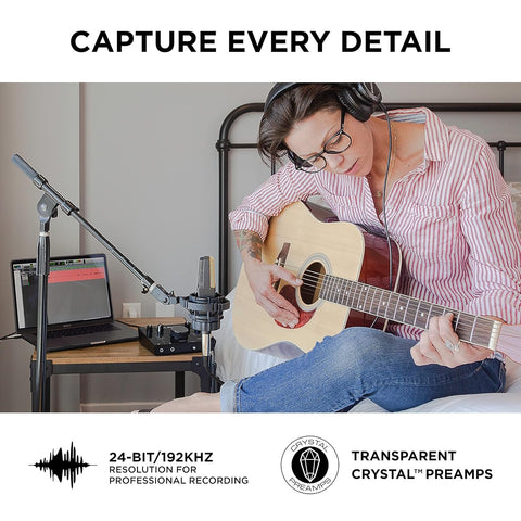 M-Audio AIR 192|6-2-In/2-Out USB Audio/MIDI Interface with Recording Software from Pro-Tools and Ableton Live, Plus Studio-Grade FX and Virtual Instruments