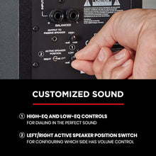 M-Audio Bx3 120-Watt Rca, Auxiliary Powered Studio Monitors / Desktop Computer Speakers For Music Production, Gaming, Live Streaming, And Podcasting (Pair)