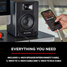 M-Audio Bx3 120-Watt Rca, Auxiliary Powered Studio Monitors / Desktop Computer Speakers For Music Production, Gaming, Live Streaming, And Podcasting (Pair)