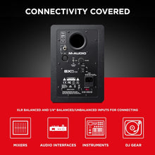 M-Audio BX5 D3 |Compact 2-Way 5 Inch(12.7cm) Active Studio XLR Monitor Speaker for Music Production and Mixing, Black