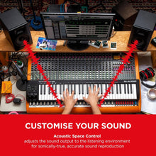 M-Audio BX5 D3 |Compact 2-Way 5 Inch(12.7cm) Active Studio XLR Monitor Speaker for Music Production and Mixing, Black