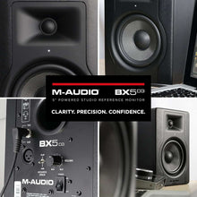 M-Audio BX5 D3 5-inch Powered Studio Reference Monitor - Single