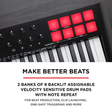 M-Audio Oxygen 49 V – 49 Key USB MIDI Keyboard Controller With Beat Pads, Smart Chord & Scale Modes, Arpeggiator and Software Suite Included