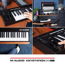 M-Audio Keystation 88 MK3 – 88 Key Semi Weighted MIDI Keyboard Controller for Complete Command of Virtual Synthesisers and DAW parameters