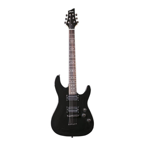Hertz HZ-J200 Black 24 Jumbo Frets Electric Guitar