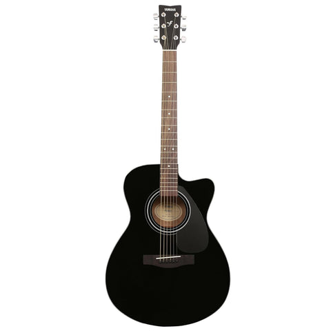 Yamaha Spruce Wood Fs80C Black Concert Cutaway Guitar