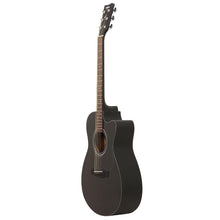 Yamaha Spruce Wood Fs80C Black Concert Cutaway Guitar