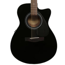 YAMAHA Spruce Wood Fsx80C Semi Acoustic Cutaway Guitar (Black)