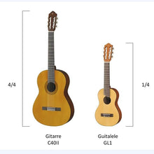 YAMAHA GL1 GUITALELE GUITAR NATURAL COLOUR