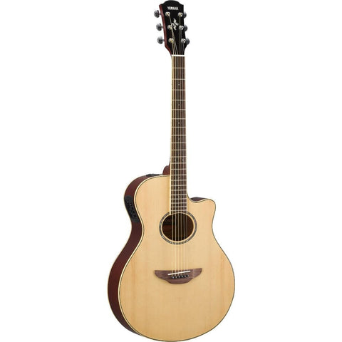 Yamaha APX600 thin Body Acoustic-Electric Guitar, Natural