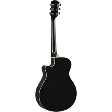 YAMAHA APX600 BL Thin Body Mahogany Wood Acoustic-Electric Guitar, Black