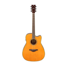 Yamaha FGC-TA TransAcoustic Dreadnought Guitar - Vintage Tint