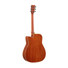 Yamaha FGC-TA TransAcoustic Dreadnought Guitar - Vintage Tint