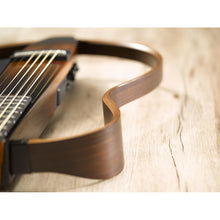 YAMAHA SLG200S NT Steel String Silent Mahogany Wood Guitar With Hard Gig Bag, Natural