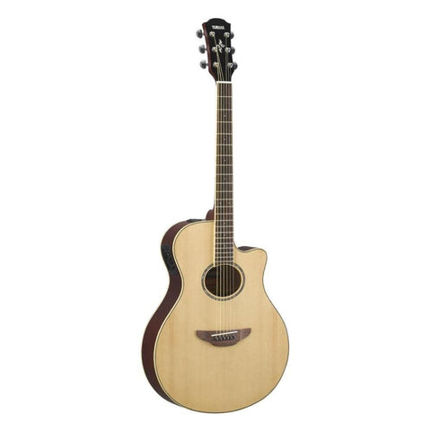 YAMAHA APX600 NA Thin Body 21 Inches Mahogany Wood Acoustic-Electric Guitar, Natural