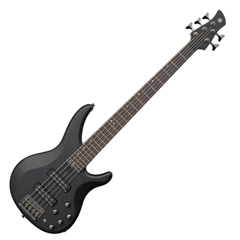 Yamaha TRBX505 5-String Electric Bass Guitar, Translucent Black