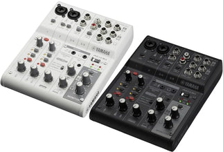 Yamaha AG06 MK2 Black 6-Channel Live Streaming Loopback Mixer/USB Interface