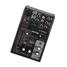 Yamaha AG03 MK2 Black 3-Channel Live Streaming Loopback Mixer/USB Interface