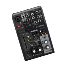 Yamaha AG03 MK2 Black 3-Channel Live Streaming Loopback Mixer/USB Interface