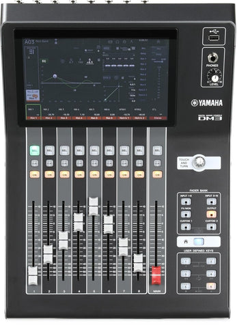 YAMAHA DM3 Standard 22 Channel USB Ultracompact Digital Mixing Console, Black