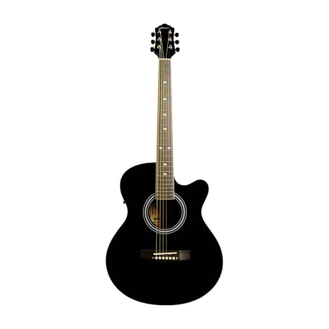 Hertz HZA4000 Electro-Acoustic Guitar Black