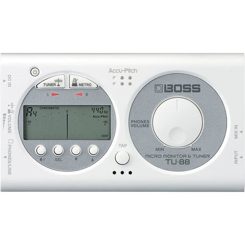 Boss TU88WH Micro Monitor Tuner