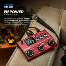 Boss VE-22 Vocal Effects and Looper Pedal