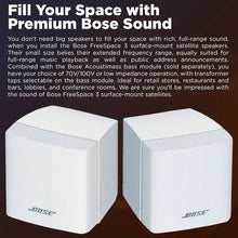 Bose Professional FreeSpace 3 Surface-Mount Satellite Speakers - White Pair