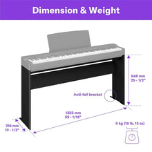Yamaha L-200B Digital Piano Stand for P-225 Piano