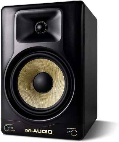M-Audio Forty Eighty 8" 150W Studio Monitor Speaker for Production and Mixing with Precision DSP Crossover, EQ, Control App and Bluetooth