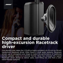 Bose L1 Pro16 - Portable PA System, Portable Line Array Speaker with Integrated Bluetooth, Built-in Mixer, and Wireless App Control