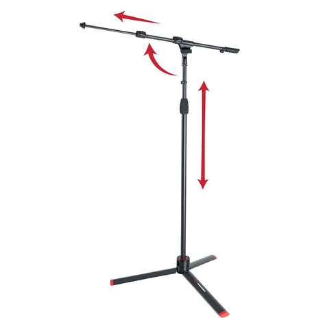 Gator Cases GFW-ID-MIC Frameworks ID Series Tripod Microphone Stand with Boom Arm