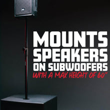 Gator GFW-SPK-SUB60 Speaker Stand (Black)