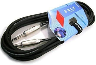 Proel BULK100LU3 Cavo Audio Professional with Connessioni Jack Mono 6.3 mm to 6.3 mm Jack - 3 m