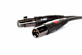 Proel DHG240LU3 Bal.Cable 3P XLR F-3P XLR M BK 3M,Black