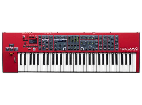 Nord USA, 61-Key Wave 2 4-Part Performance Synthesizer, with Virtual Analog Synthesis, Samples, FM and Wavetable
