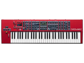 Nord USA, 61-Key Wave 2 4-Part Performance Synthesizer, with Virtual Analog Synthesis, Samples, FM and Wavetable