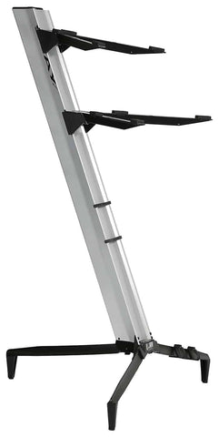STAY Music Keyboard Stand Tower Model Two Arms 1300/02-S (Silver)