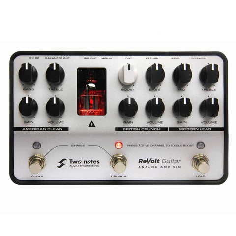 Two Notes ReVolt All-analog Guitar Amp Simulator Pedal