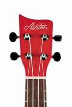 Ashton UKE110RD Red Soprano Ukulele With Bag