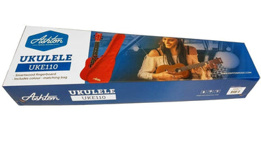 Ashton UKE110PK Soprano Ukulele With Bag