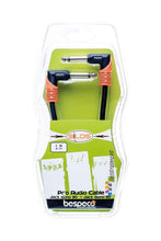 Bespeco SLPP050 50cm 90 Degree Mono Instrument Cable
