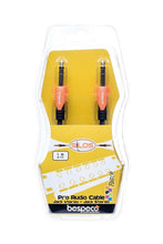 Bespeco SLSS100 1m Stereo Jack Patch Cable