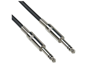 Bespeco BS300S Professional Microphone Cable, 3 Metres, Stereo Jack