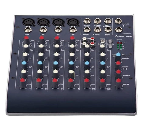 Studiomaster C2S-4 USB Audio Mixer, 2 Channel, Compact